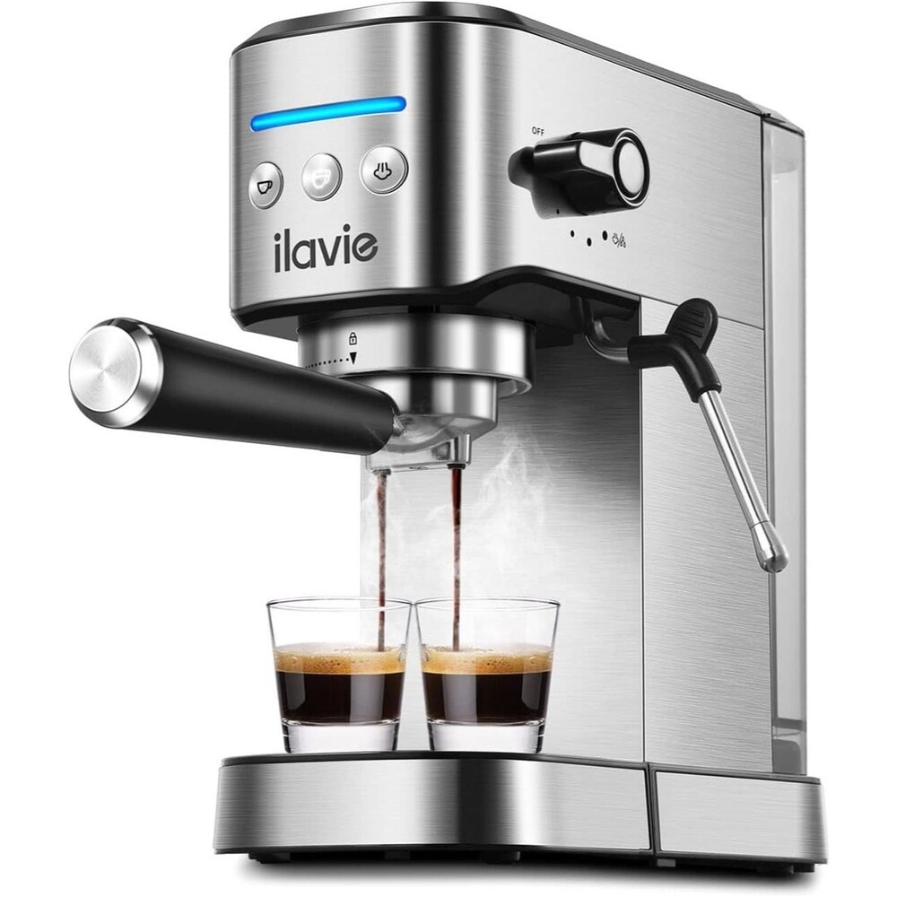 Espresso Machine 20 Bar Espresso Coffee Maker Cappuccino Machine w/ frother Wand
